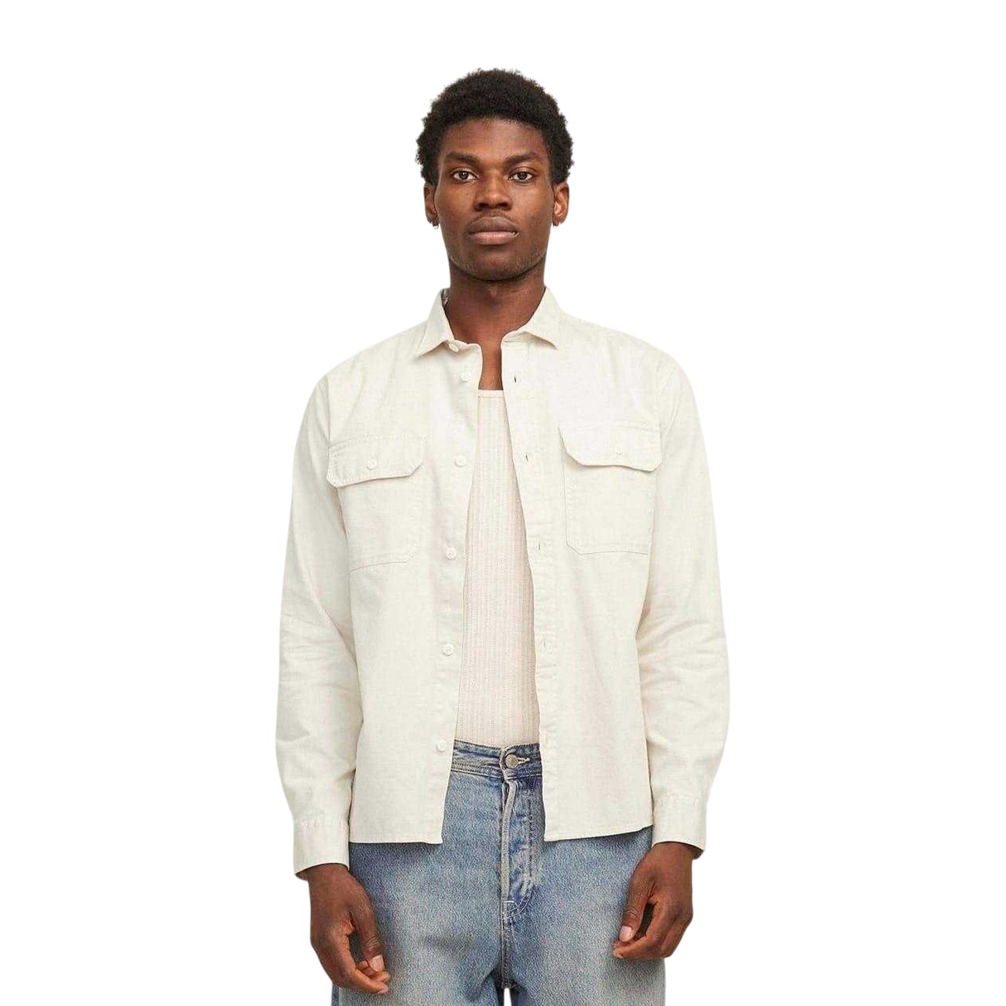 Moonbeam - Side - Jack And Jones Mens Denim Shirt