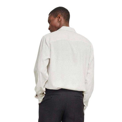 White - Back - Jack And Jones Mens Jacquard Shirt