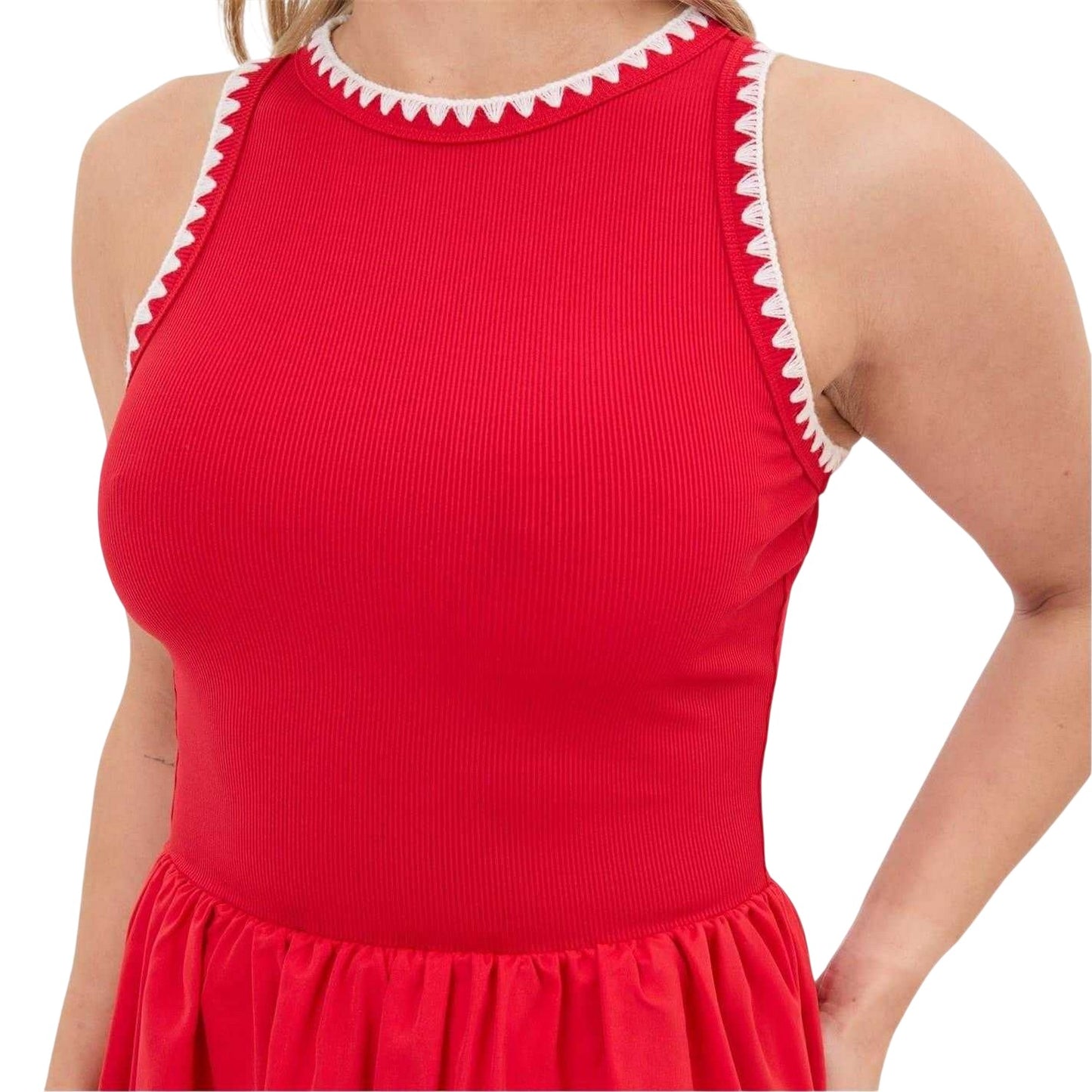 Red - Side - I Saw It First Womens-Ladies Midaxi Dress
