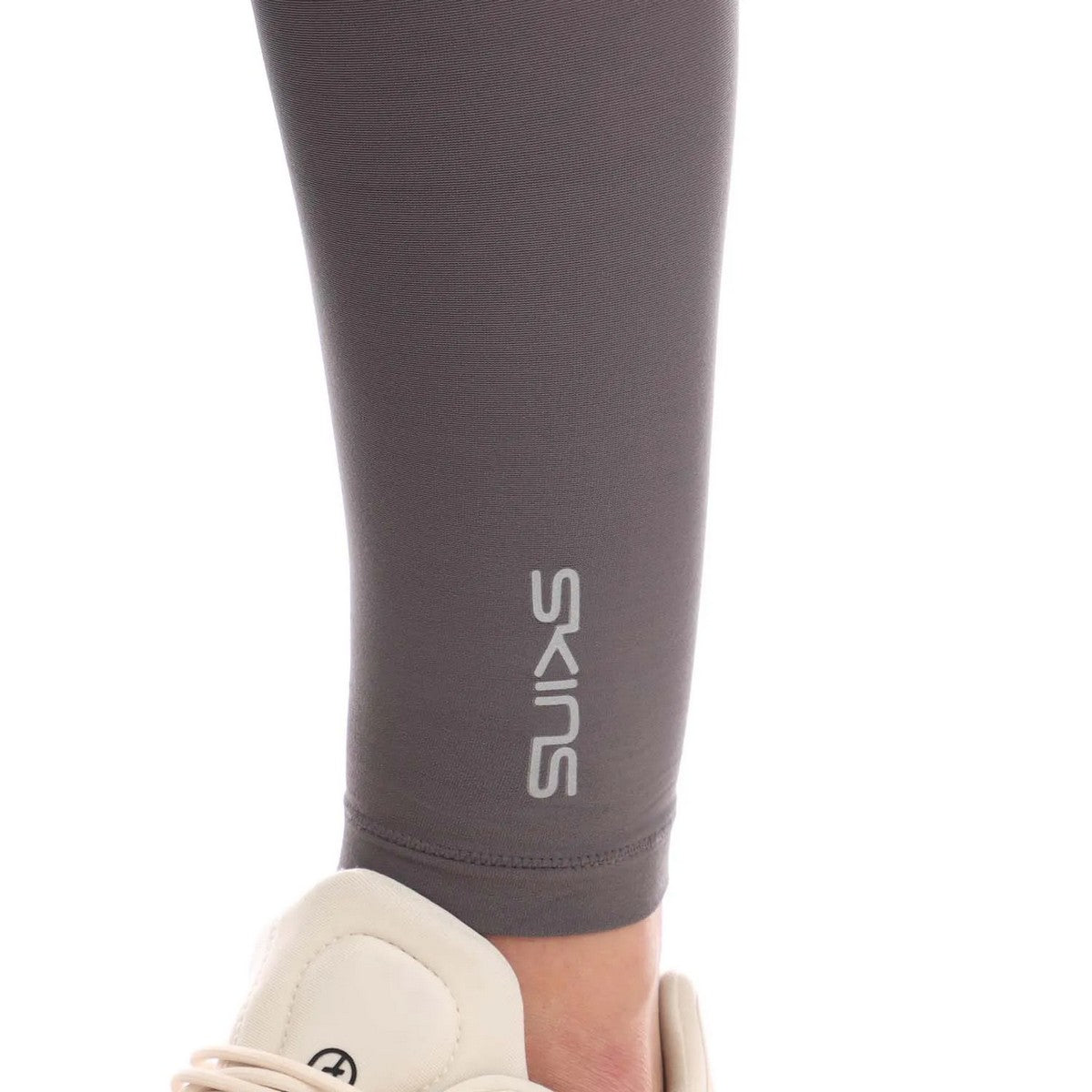 Charcoal - Side - Skins Womens-Ladies Series-3 Soft Long Leggings