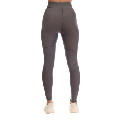 Charcoal - Back - Skins Womens-Ladies Series-3 Soft Long Leggings