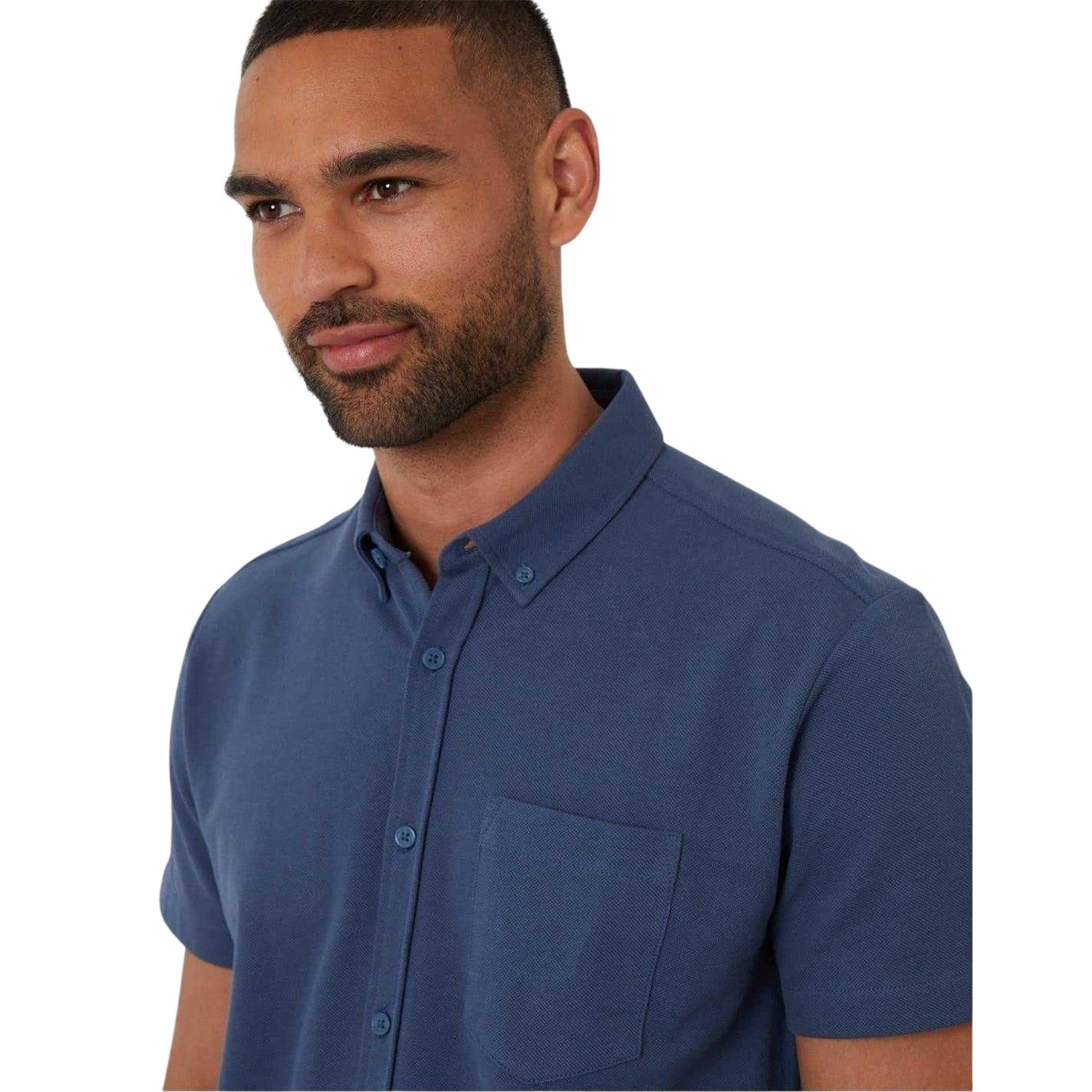 Denim - Side - Threadbare Mens Majestic Shirt