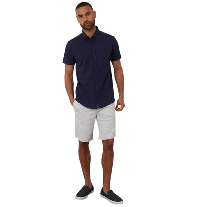 Navy - Lifestyle - Threadbare Mens Majestic Shirt