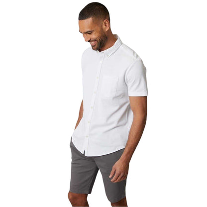 White - Front - Threadbare Mens Majestic Shirt