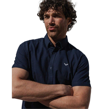 Navy - Back - Threadbare Mens Inferno Shirt
