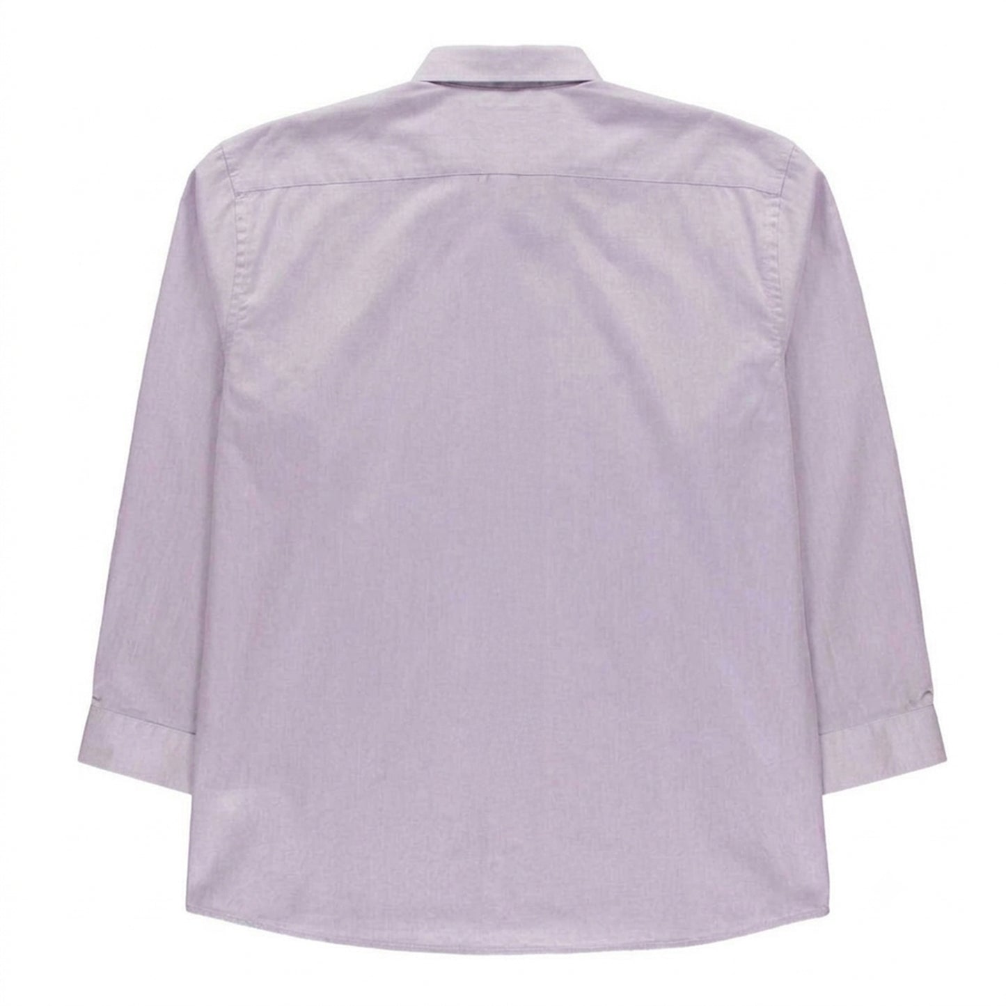 Purple - Back - Raging Bull Mens Plain Tall Long-Sleeved Shirt