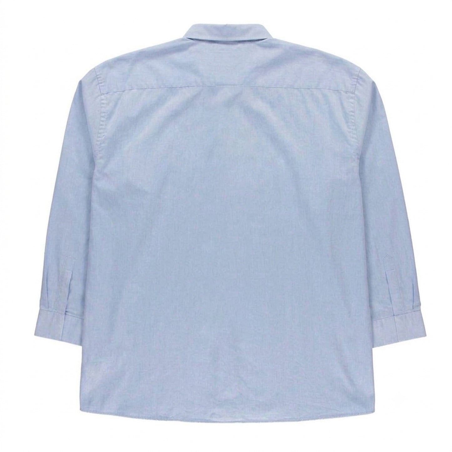 Sky Blue - Back - Raging Bull Mens Plain Tall Long-Sleeved Shirt
