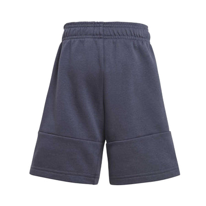 Navy-White - Pack Shot - Adidas Childrens-Kids Colour Block T-Shirt & Shorts Set