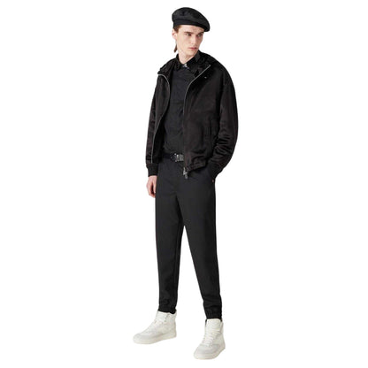 Black - Lifestyle - Emporio Armani EA7 Mens Long-Sleeved Shirt
