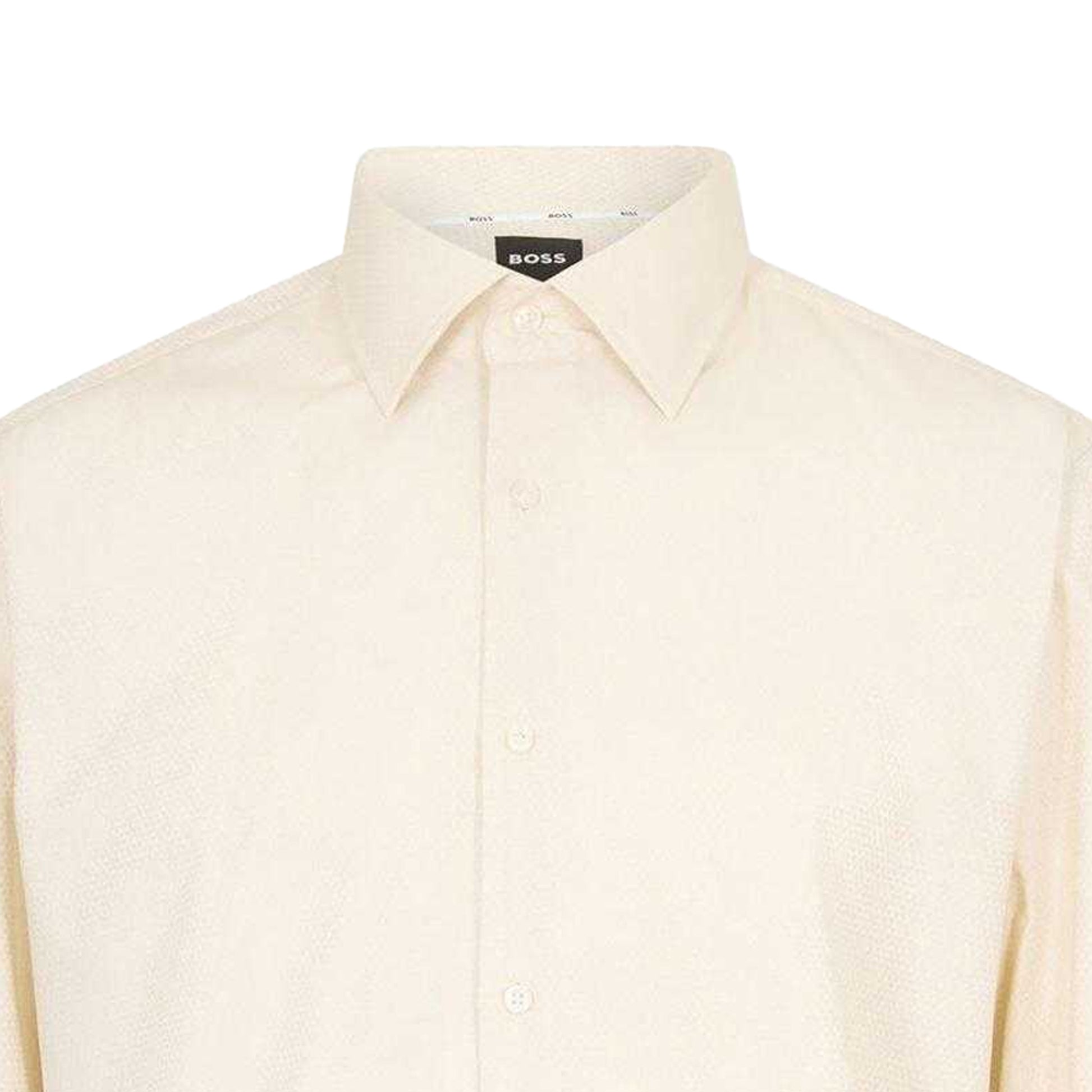 White - Side - Boss Mens H-Joe-Kent Shirt