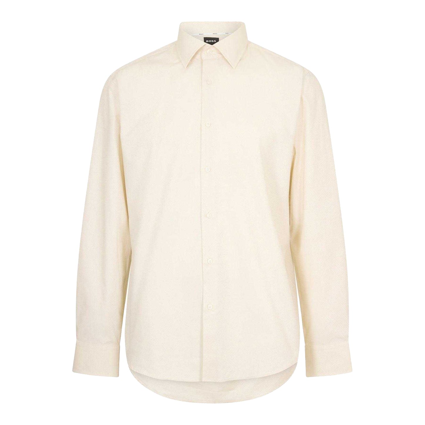 White - Front - Boss Mens H-Joe-Kent Shirt