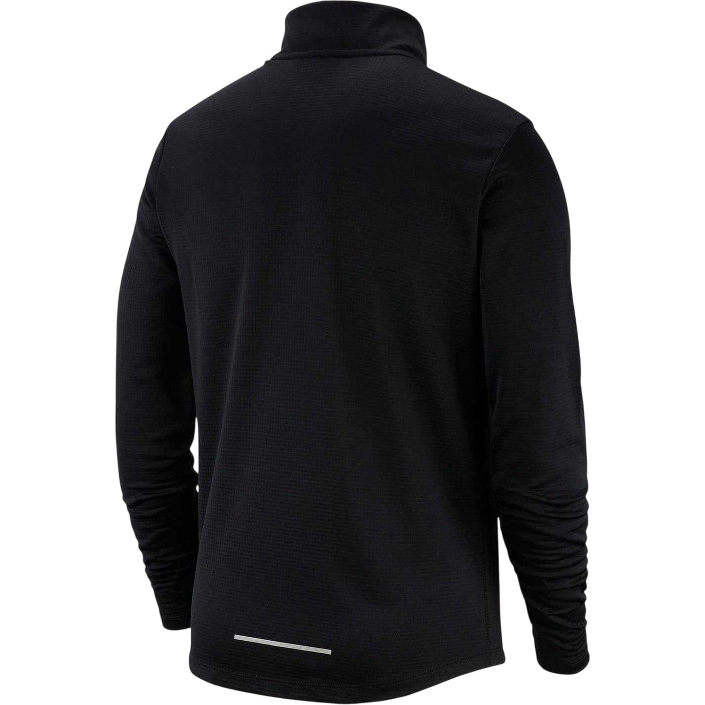 Black - Back - Nike Mens Core Half Zip Long-Sleeved Running Top