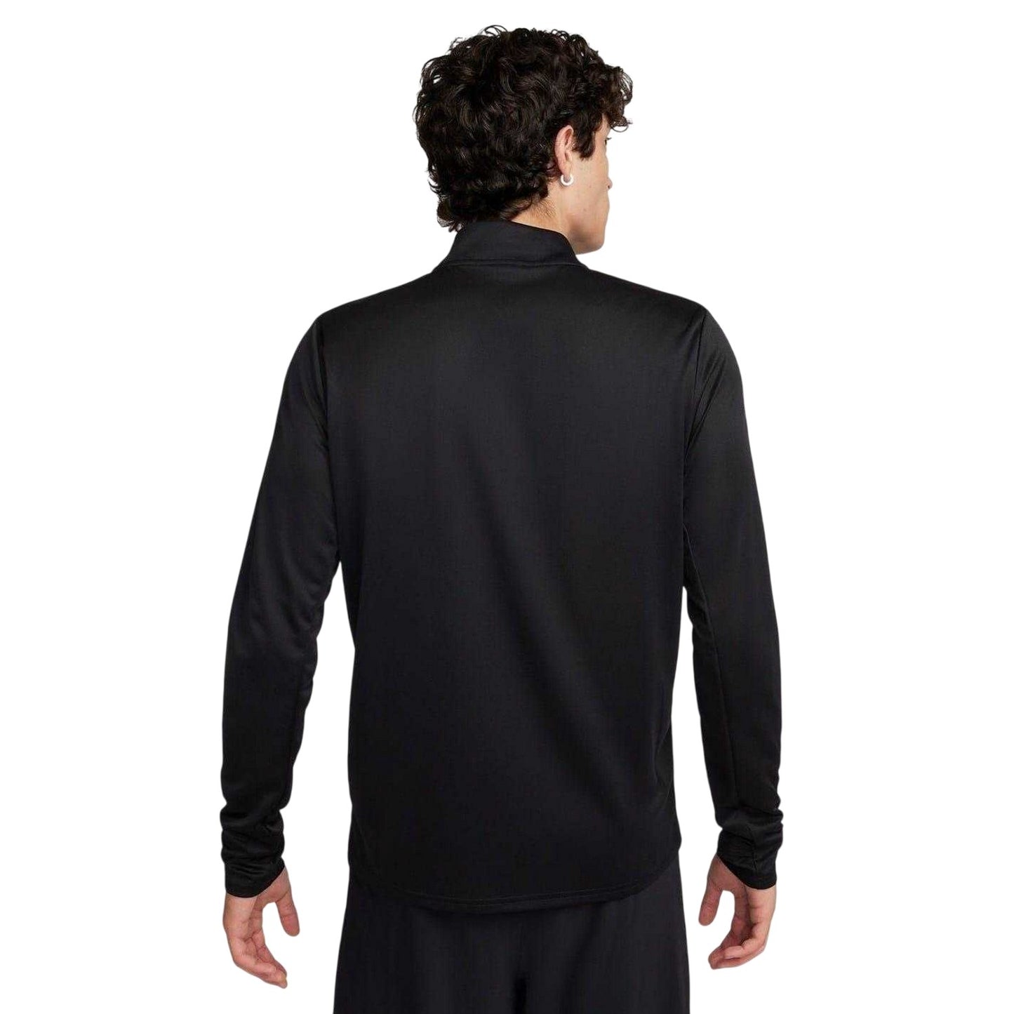Black - Lifestyle - Nike Mens Core Half Zip Long-Sleeved Running Top