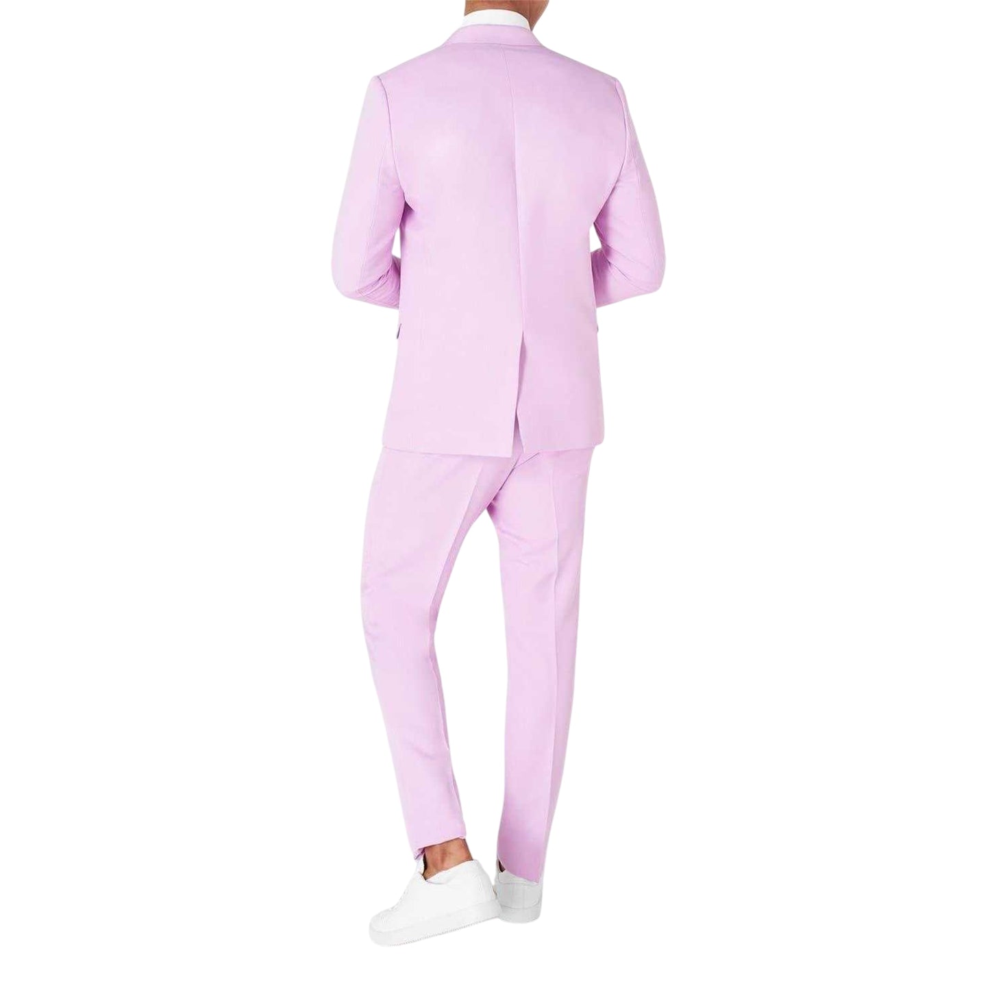 White - Pack Shot - Haines and Bonner Mens Poplin Collared Slim Long-Sleeved Shirt