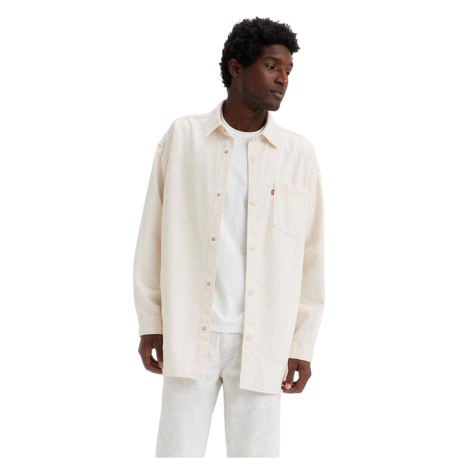 Ceramic - Lifestyle - Levis Mens Plain Cotton Overshirt