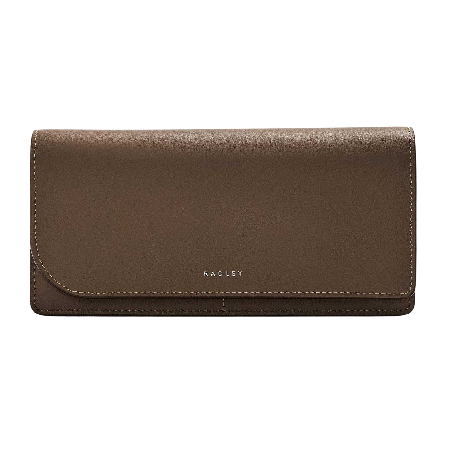 Coffee - Front - Radley Womens-Ladies RSE14001 Leather Purse
