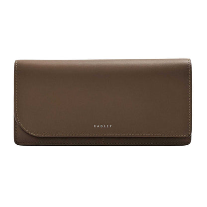 Coffee - Front - Radley Womens-Ladies RSE14001 Leather Purse