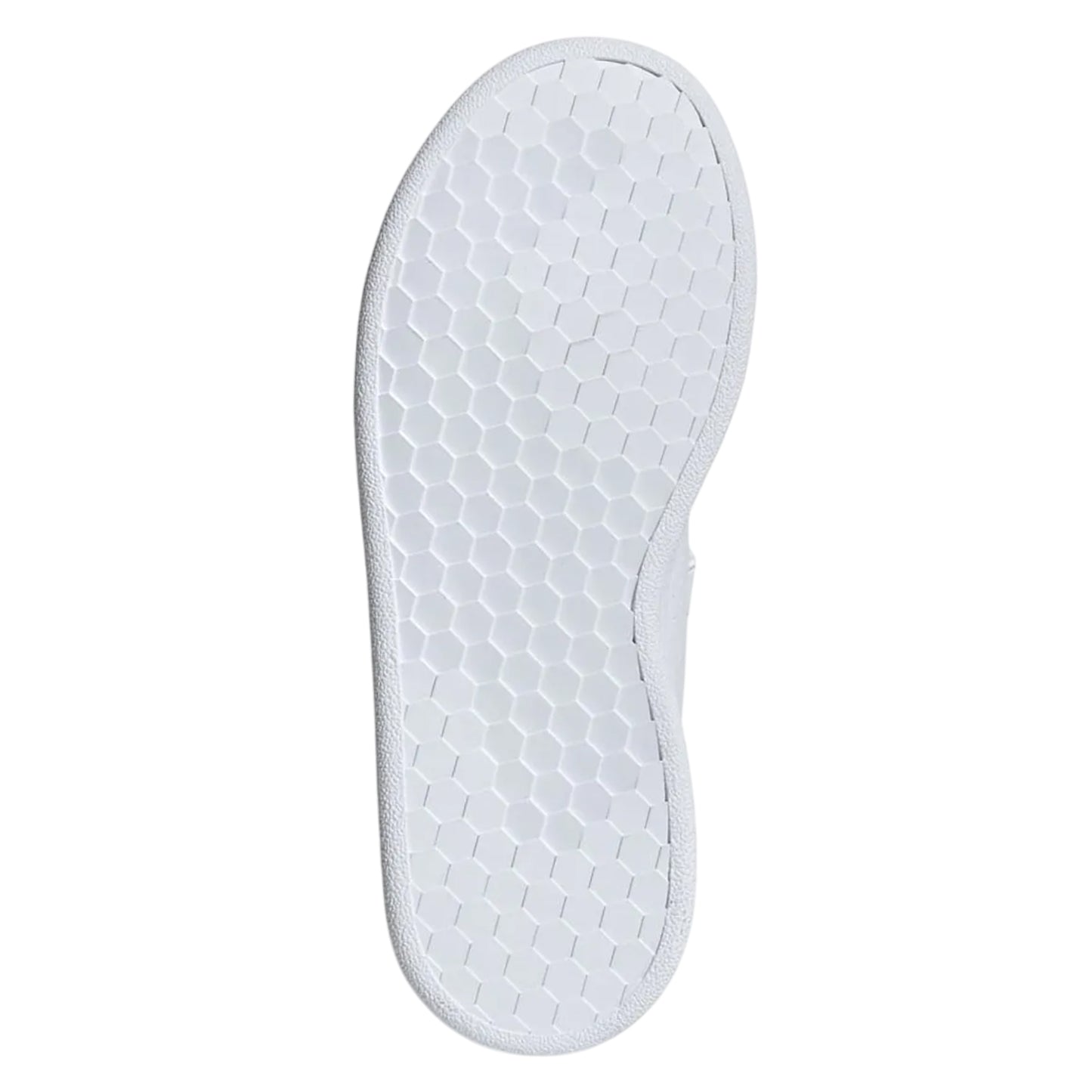 White-Pink - Close up - Adidas Childrens-Kids Advantage Trainers
