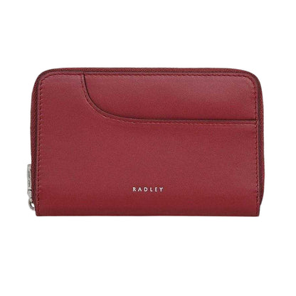 Carmine Red - Front - Radley Womens-Ladies Leather Everyday Purse