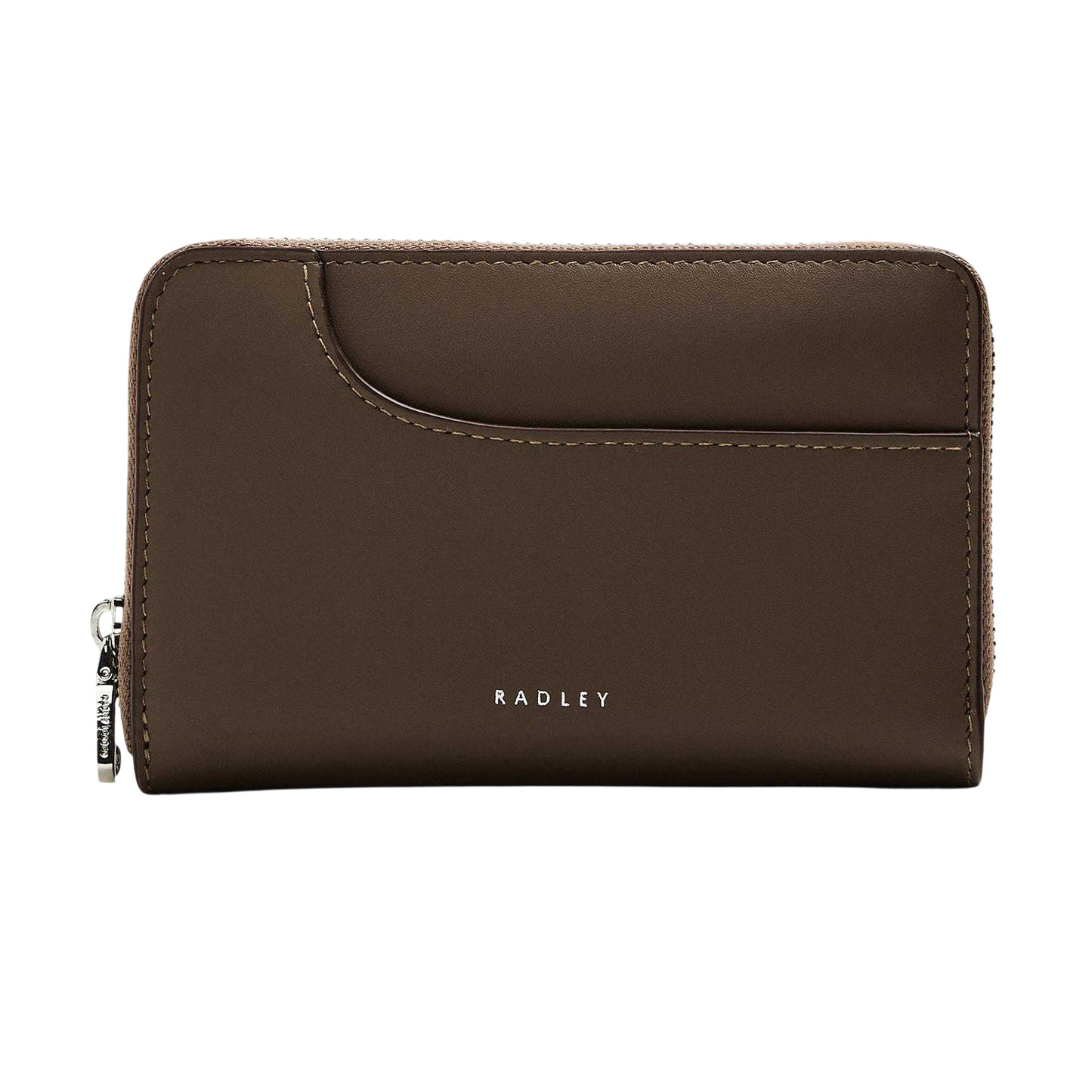Coffee - Front - Radley Womens-Ladies Leather Everyday Purse