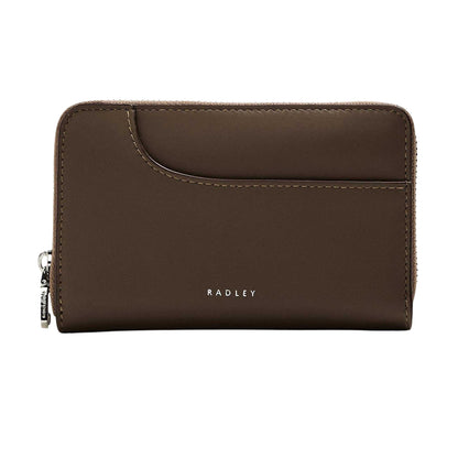 Coffee - Front - Radley Womens-Ladies Leather Everyday Purse