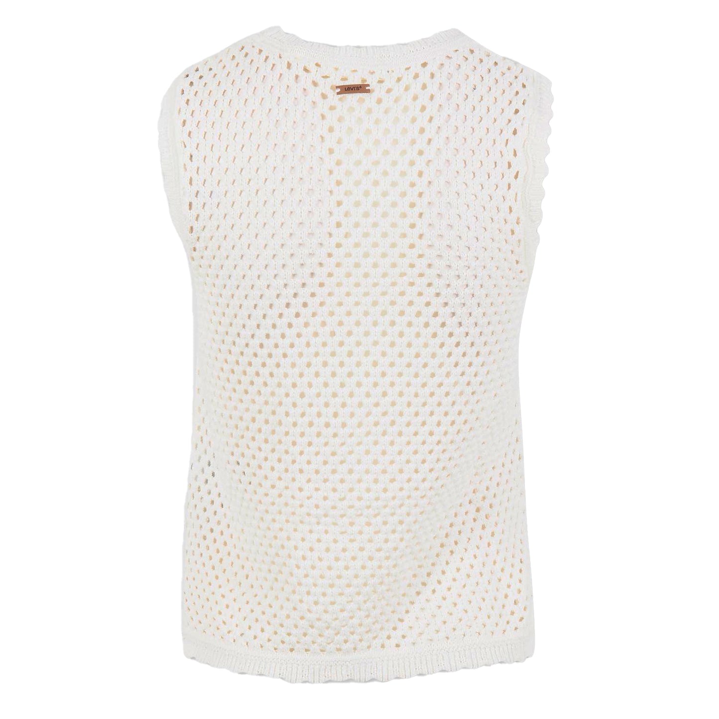 Egret - Back - Levis Womens-Ladies Adrienne Top
