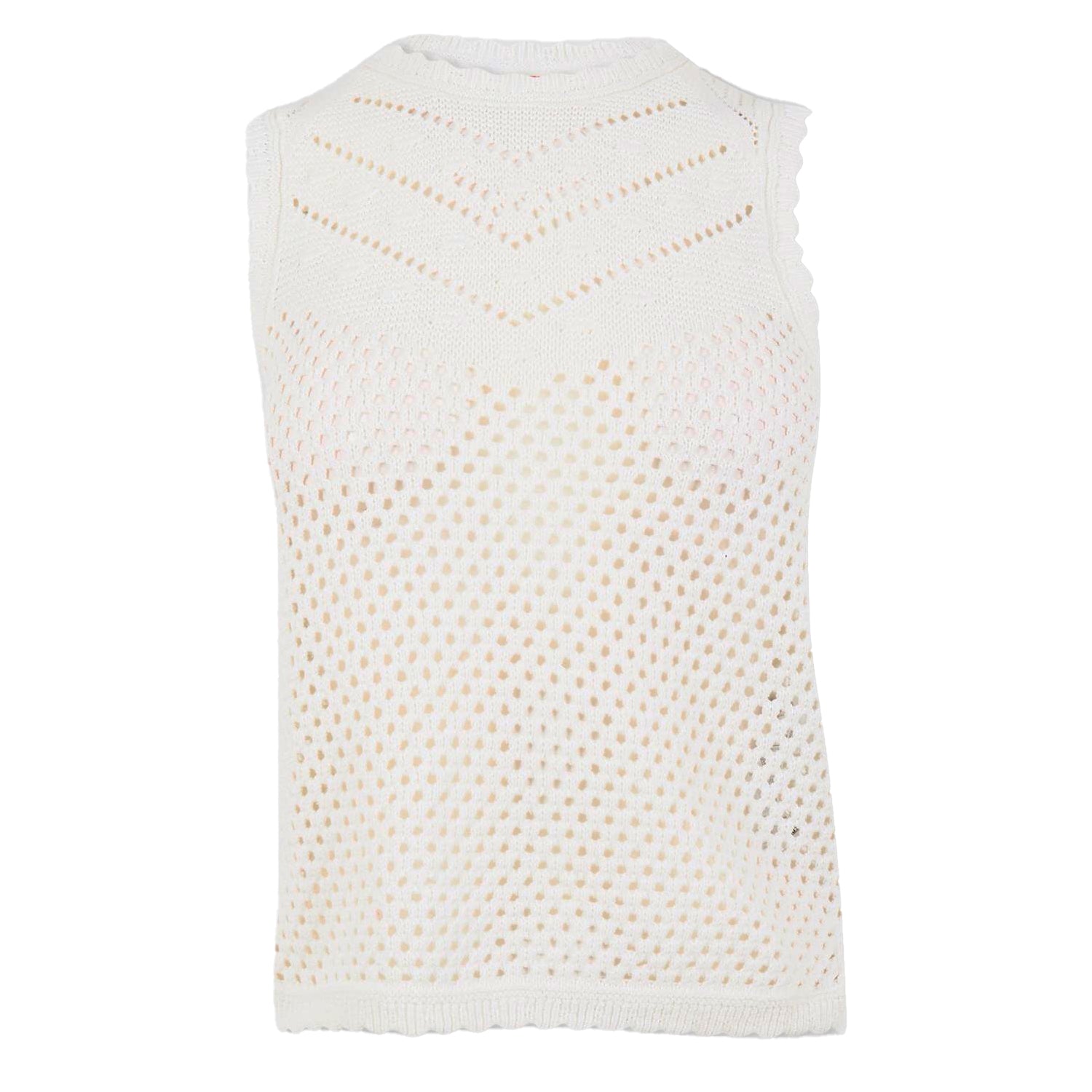 Egret - Front - Levis Womens-Ladies Adrienne Top