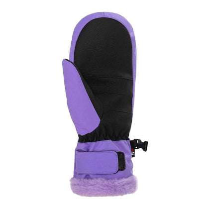 Lilac - Back - Nevica Unisex Adult Meribel Waterproof Skiing Ski Mittens