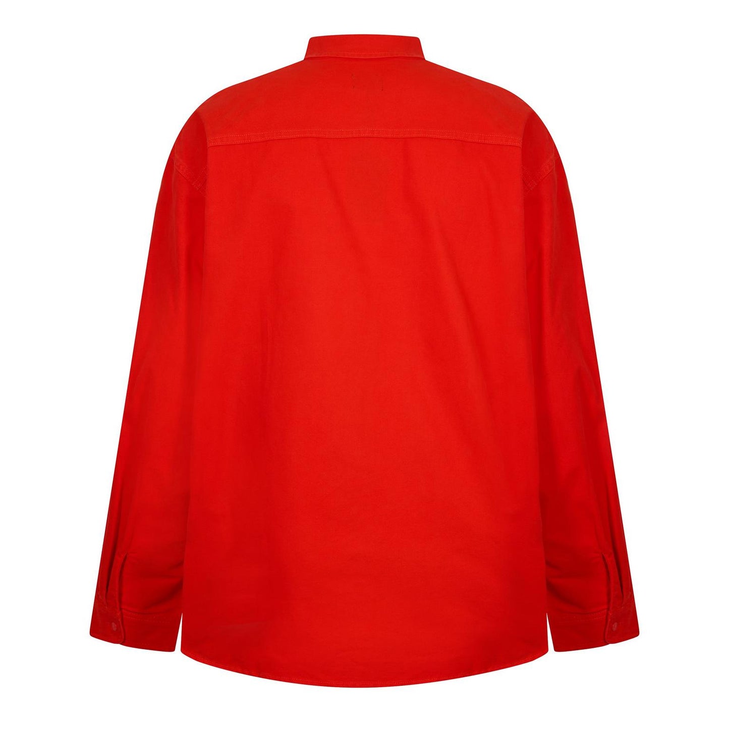 Fiery Red - Back - Levis Mens Skate Relaxed Fit Overshirt