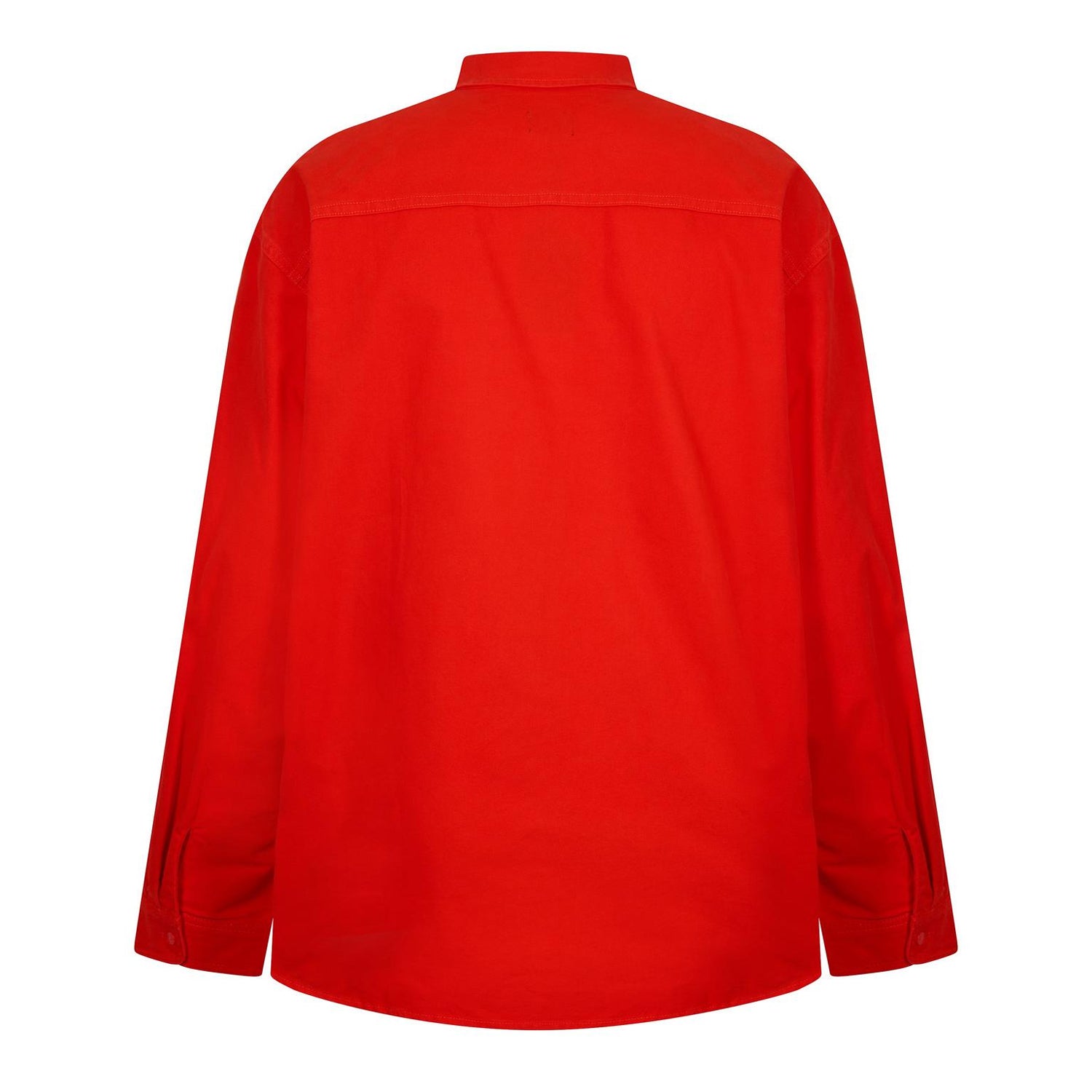 Fiery Red - Back - Levis Mens Skate Relaxed Fit Overshirt