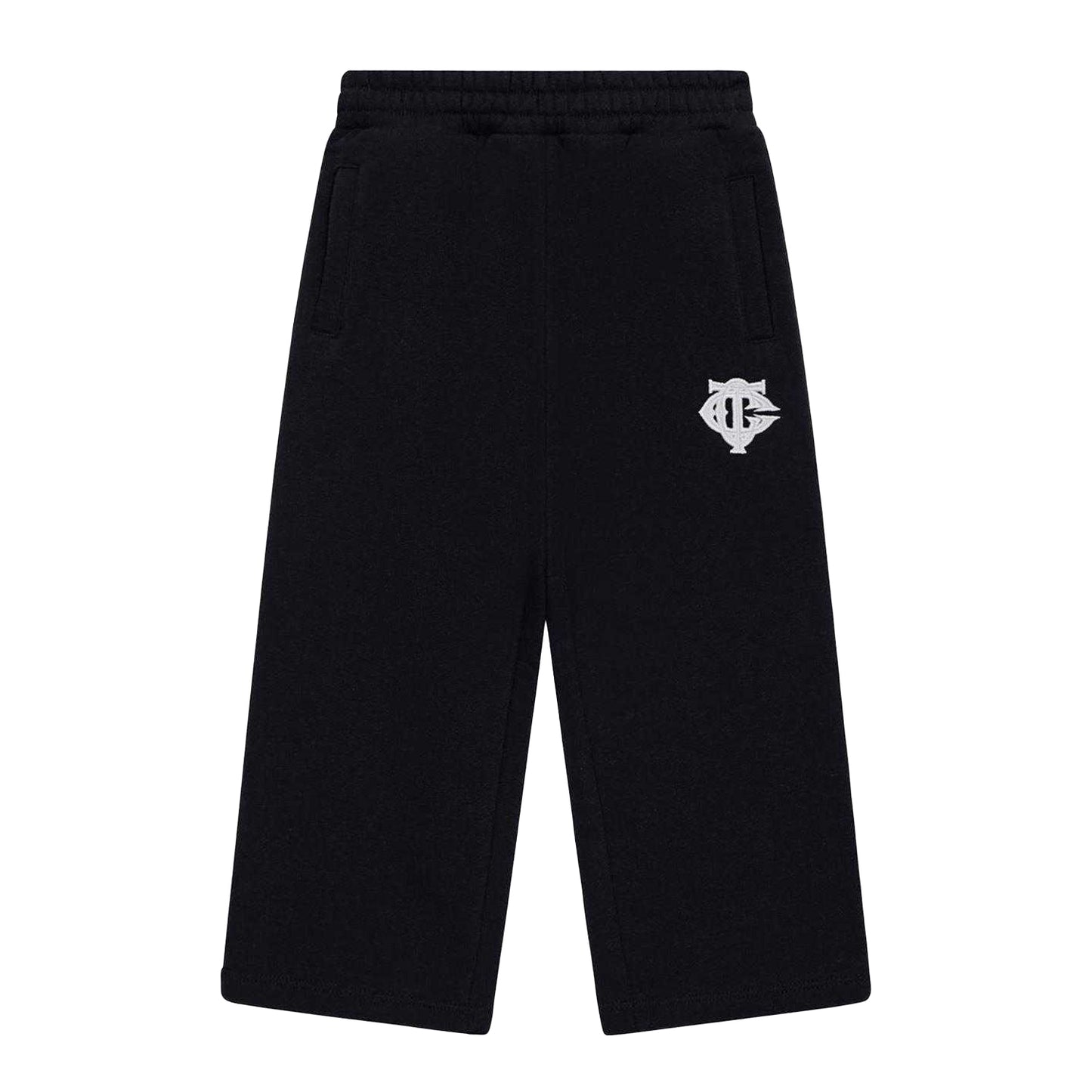 Black - Front - Couture Childrens-Kids Emblem Relaxed Fit Joggers