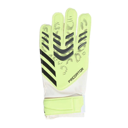 Lemon-Black - Front - Adidas Unisex Adult Predator Training Goalkeeper Gloves