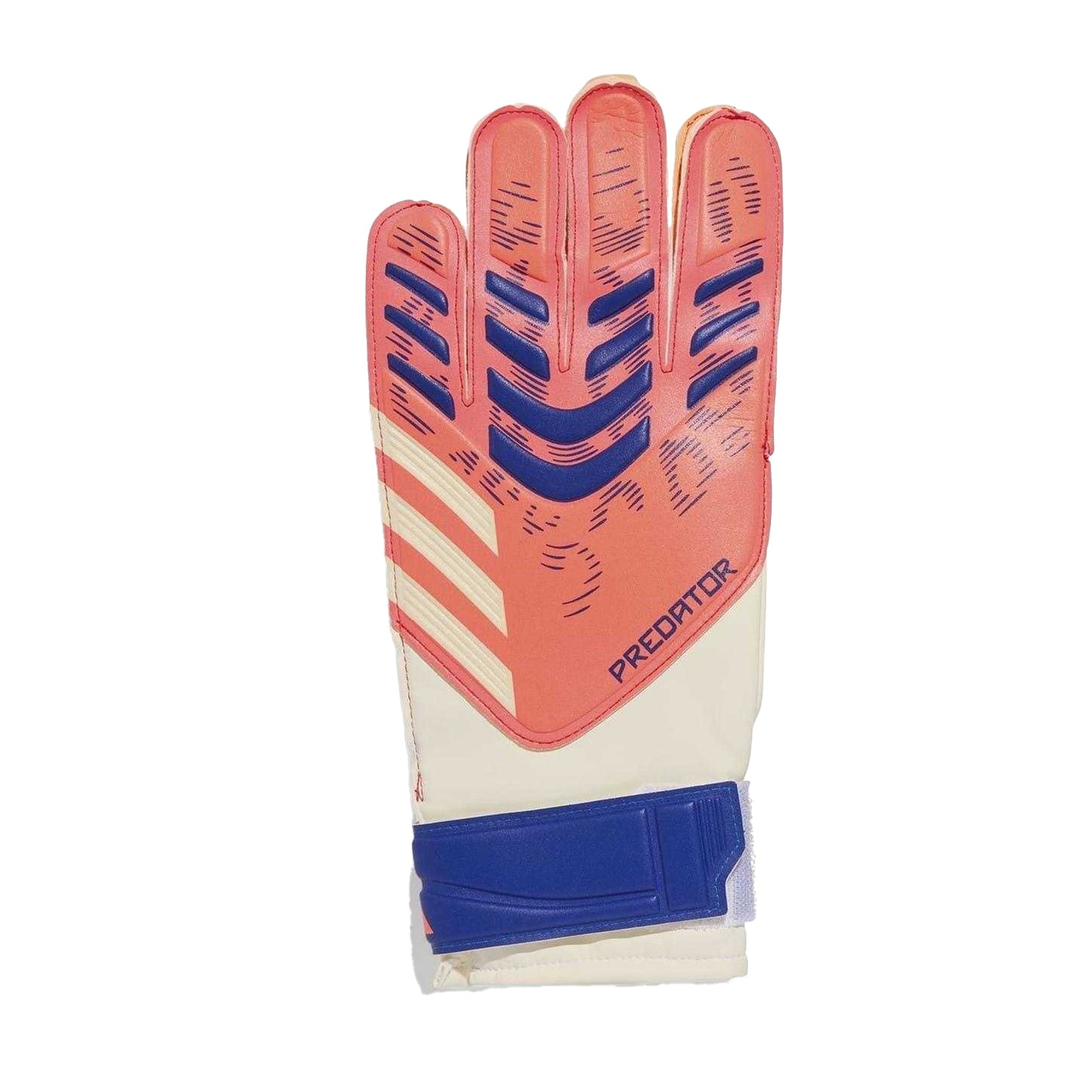 Orange-White - Front - Adidas Unisex Adult Predator Training Goalkeeper Gloves