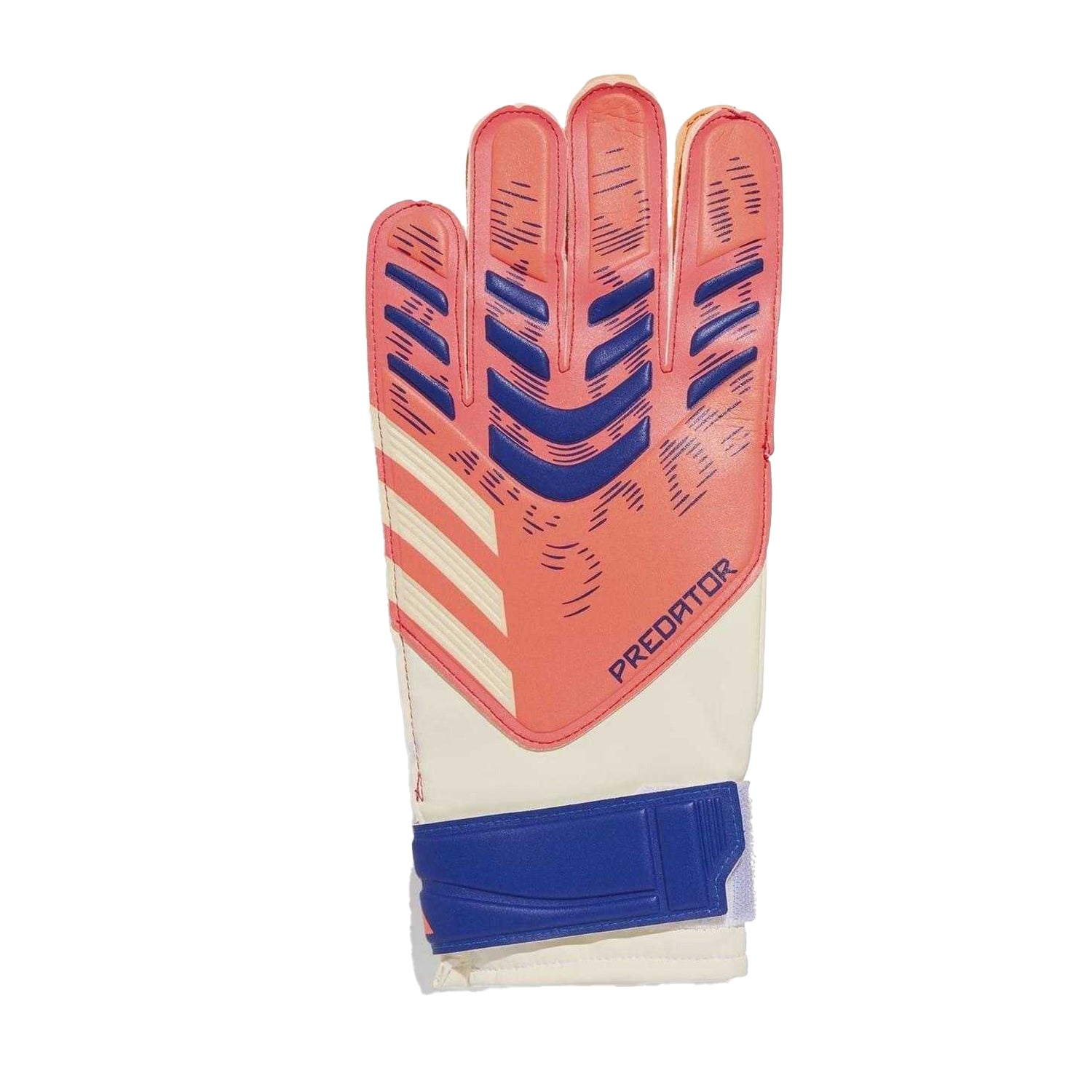 Orange-White - Front - Adidas Unisex Adult Predator Training Goalkeeper Gloves