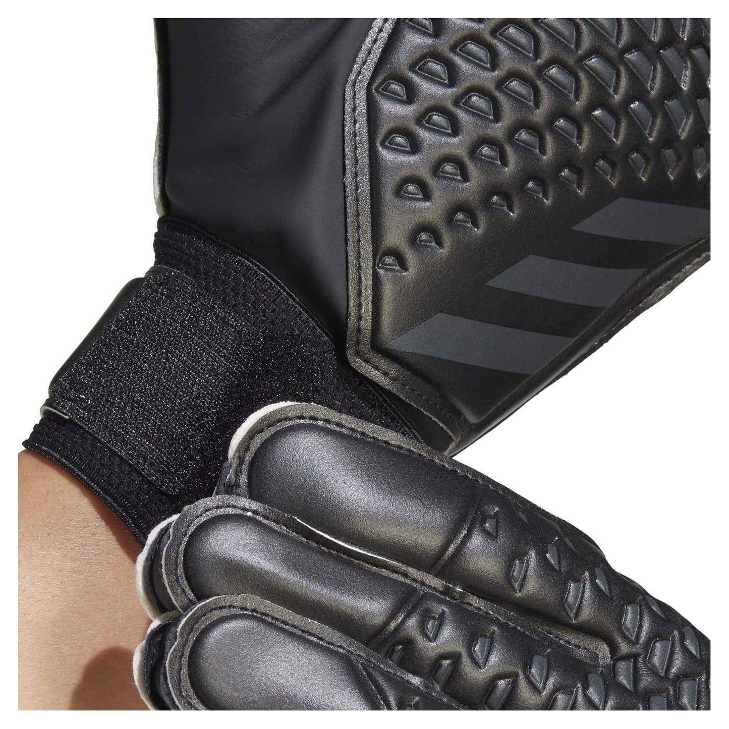 Black - Lifestyle - Adidas Unisex Adult Predator Training Goalkeeper Gloves