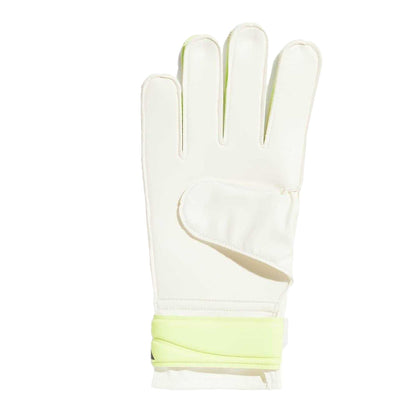 White-Yellow - Back - Adidas Unisex Adult Predator Training Goalkeeper Gloves