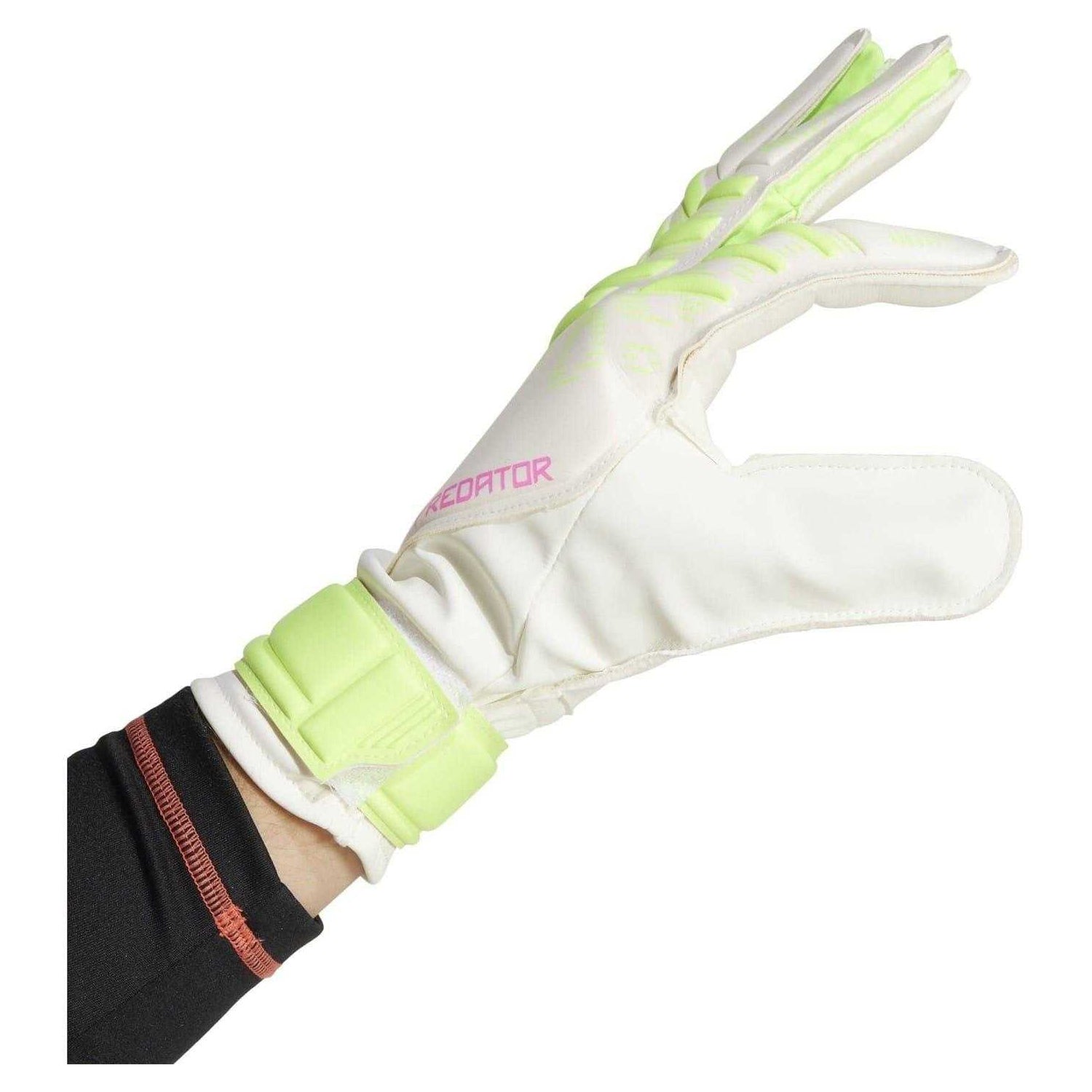 White-Yellow - Lifestyle - Adidas Unisex Adult Predator Training Goalkeeper Gloves