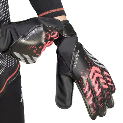 Black-Red - Lifestyle - Adidas Unisex Adult Predator Training Goalkeeper Gloves