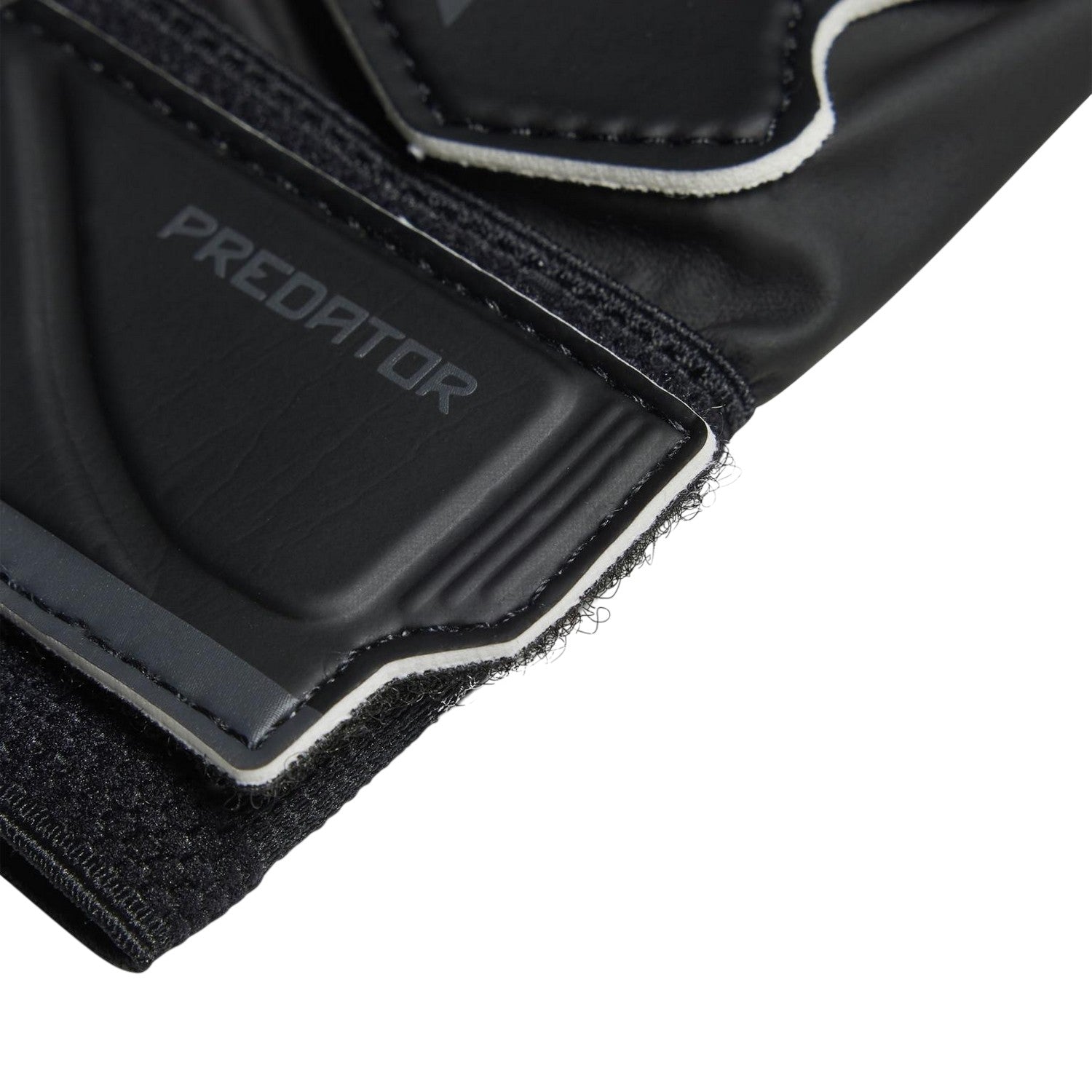Black - Side - Adidas Childrens-Kids Predator Training Goalkeeper Gloves