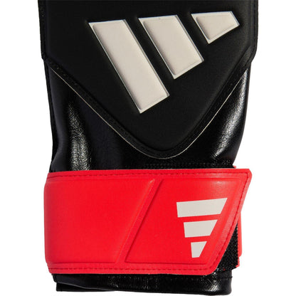 Black-Red-White - Pack Shot - Adidas Childrens-Kids Predator Training Goalkeeper Gloves