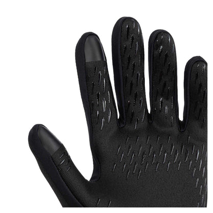 Black - Close up - Sondico Childrens-Kids Football Player Gloves