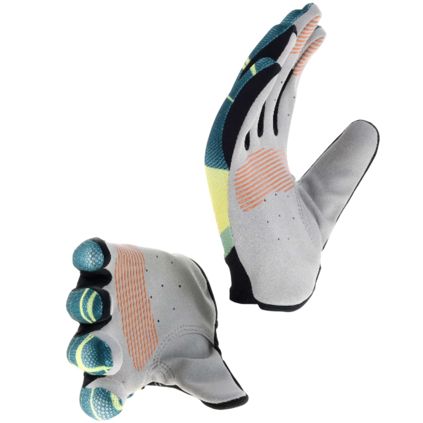 Deep Teal - Back - Endura Womens-Ladies Cycling Gloves