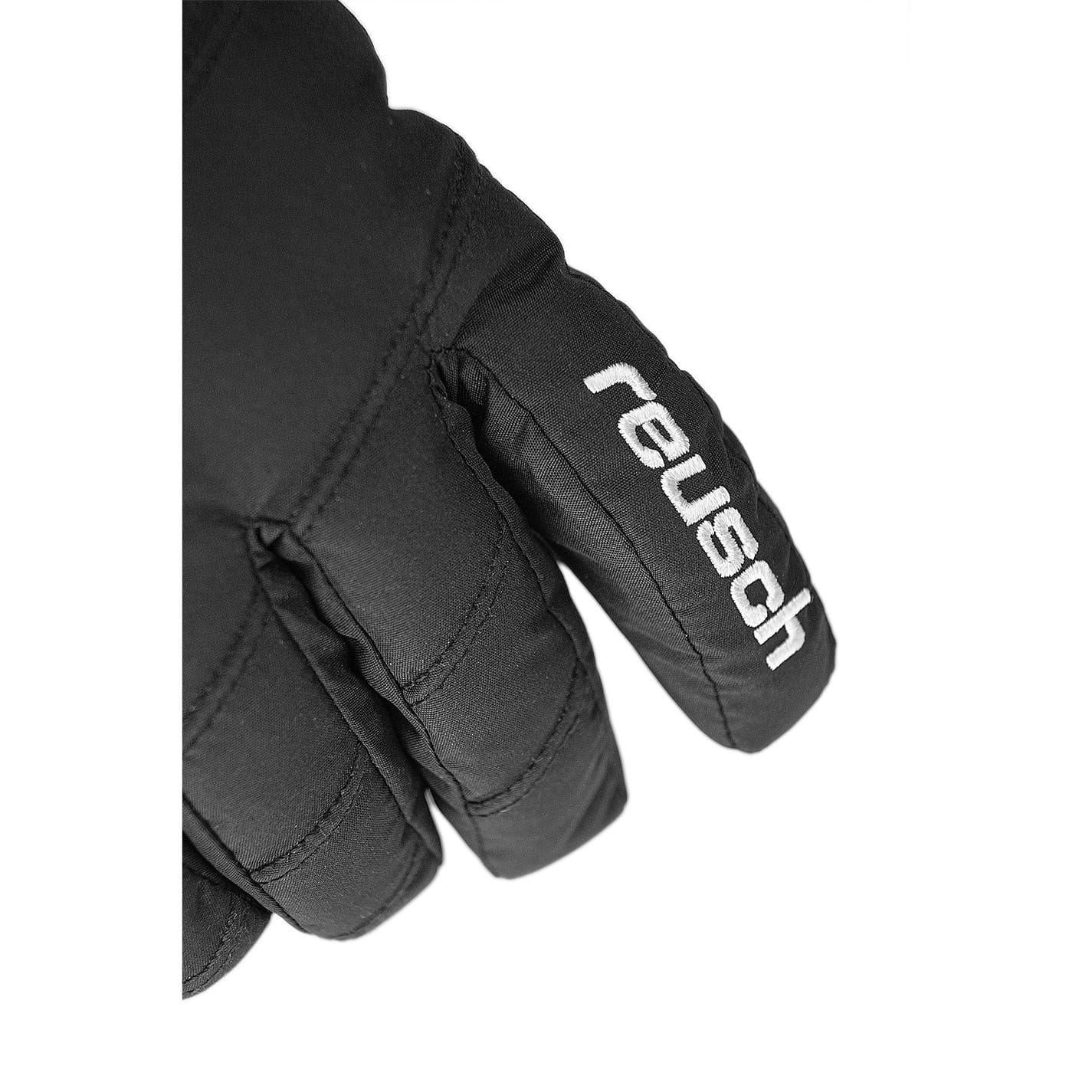 Black - Back - Reusch Childrens-Kids Tommy GORE-TEX Ski Gloves