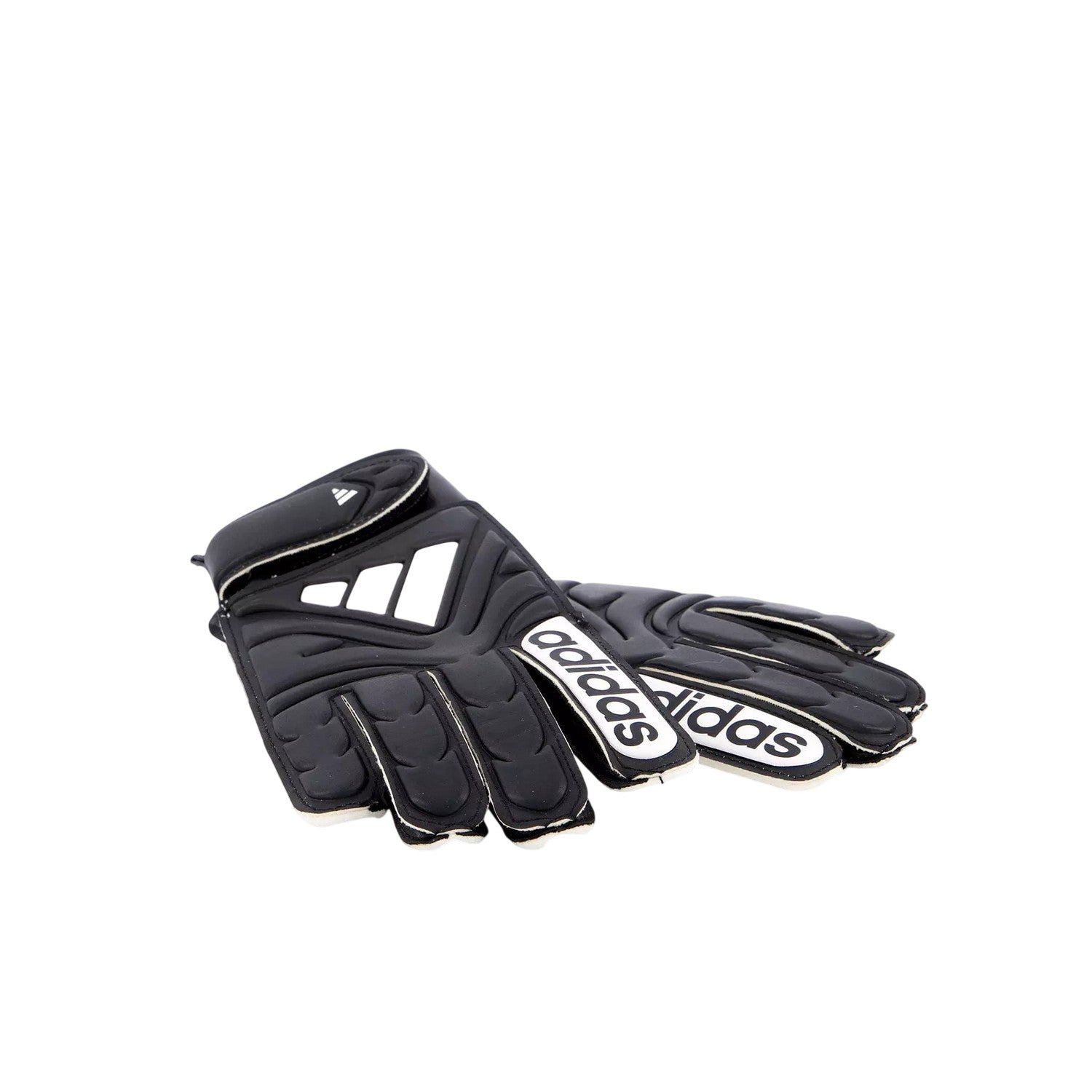 Black-White - Side - Adidas Childrens-Kids Copa Club Goalkeeping Goalkeeper Gloves