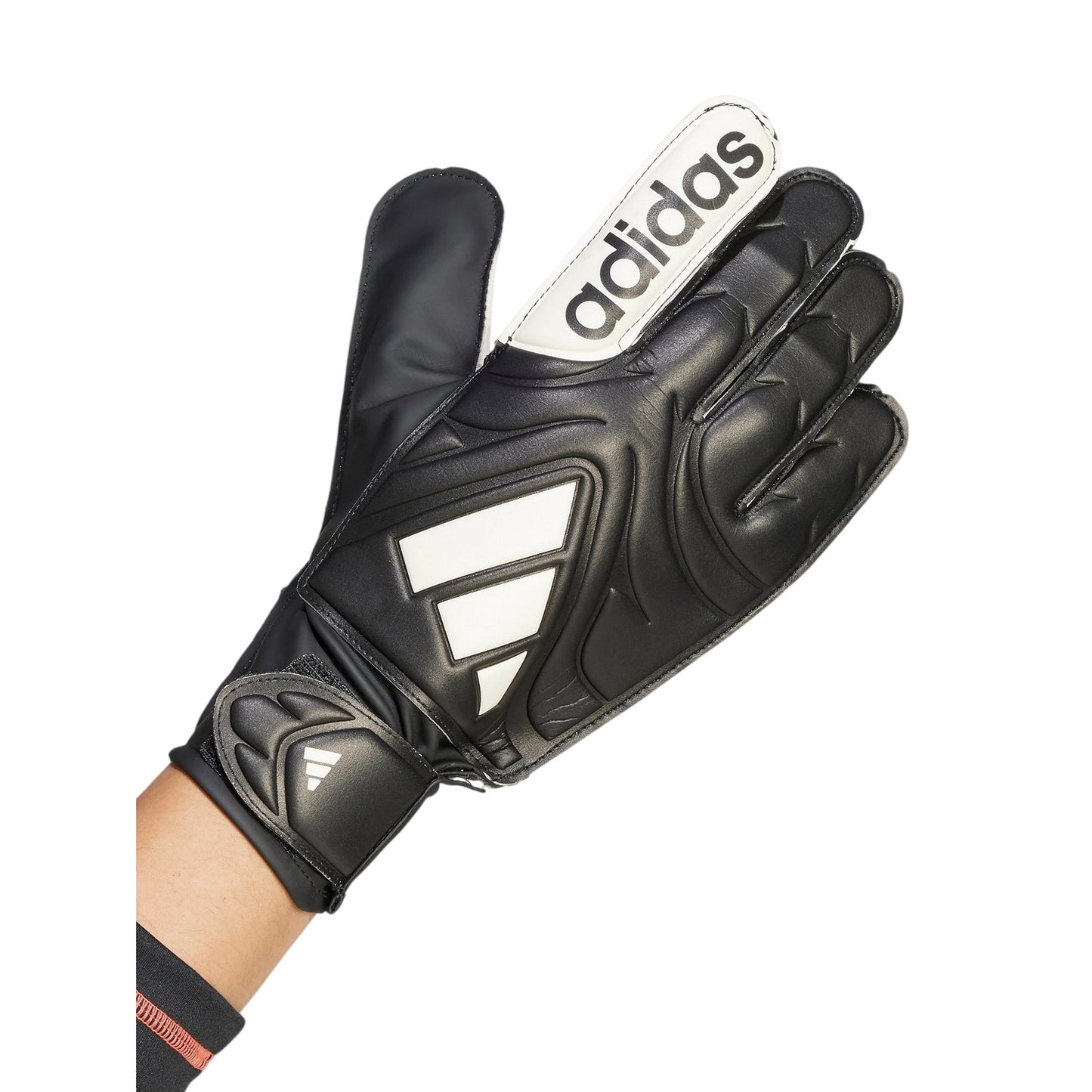 Black-White - Side - Adidas Unisex Adult Copa Club Goalkeeper Gloves