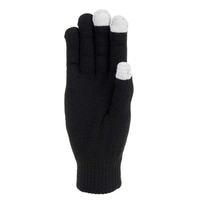 Black - Back - Extremities Unisex Adult Thinny Gloves