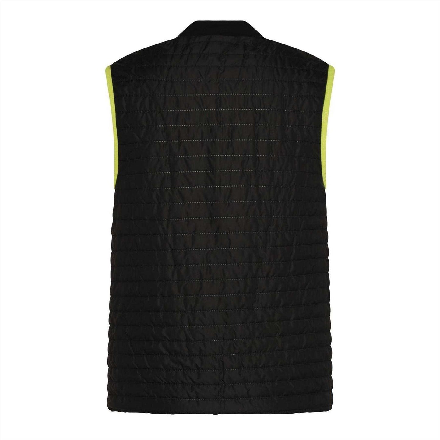 Black - Back - Lacoste Mens Reversible Gilet