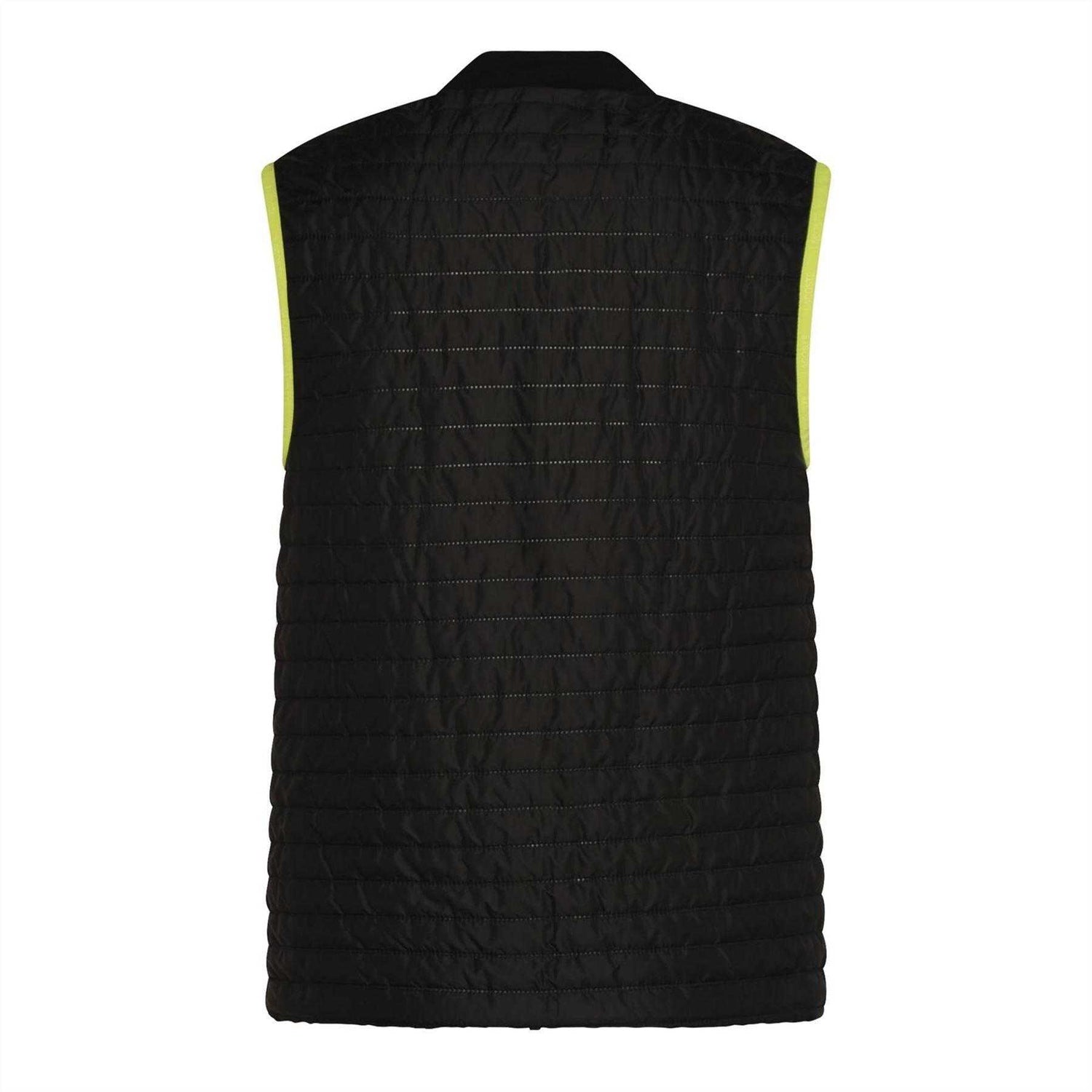 Black - Back - Lacoste Mens Reversible Gilet