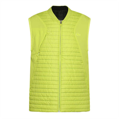 Black - Side - Lacoste Mens Reversible Gilet