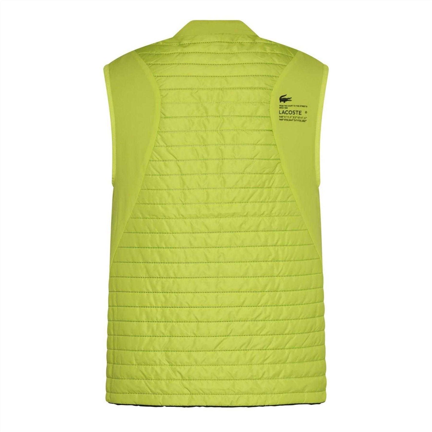 Black - Lifestyle - Lacoste Mens Reversible Gilet